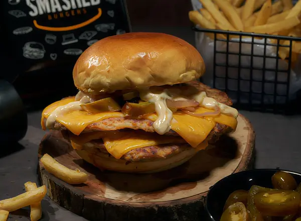 Jalapeno Blazed Chicken Burger