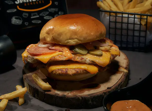 The HellFire Chicken Burger