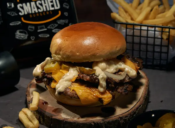 Jalapeno Blazed Beef Burger