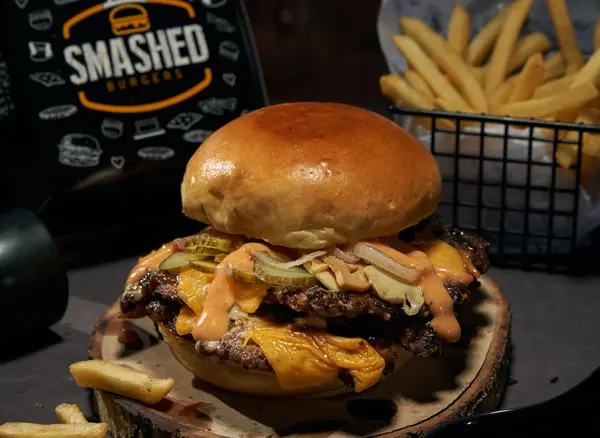 Cocktail Carnival Beef Burger